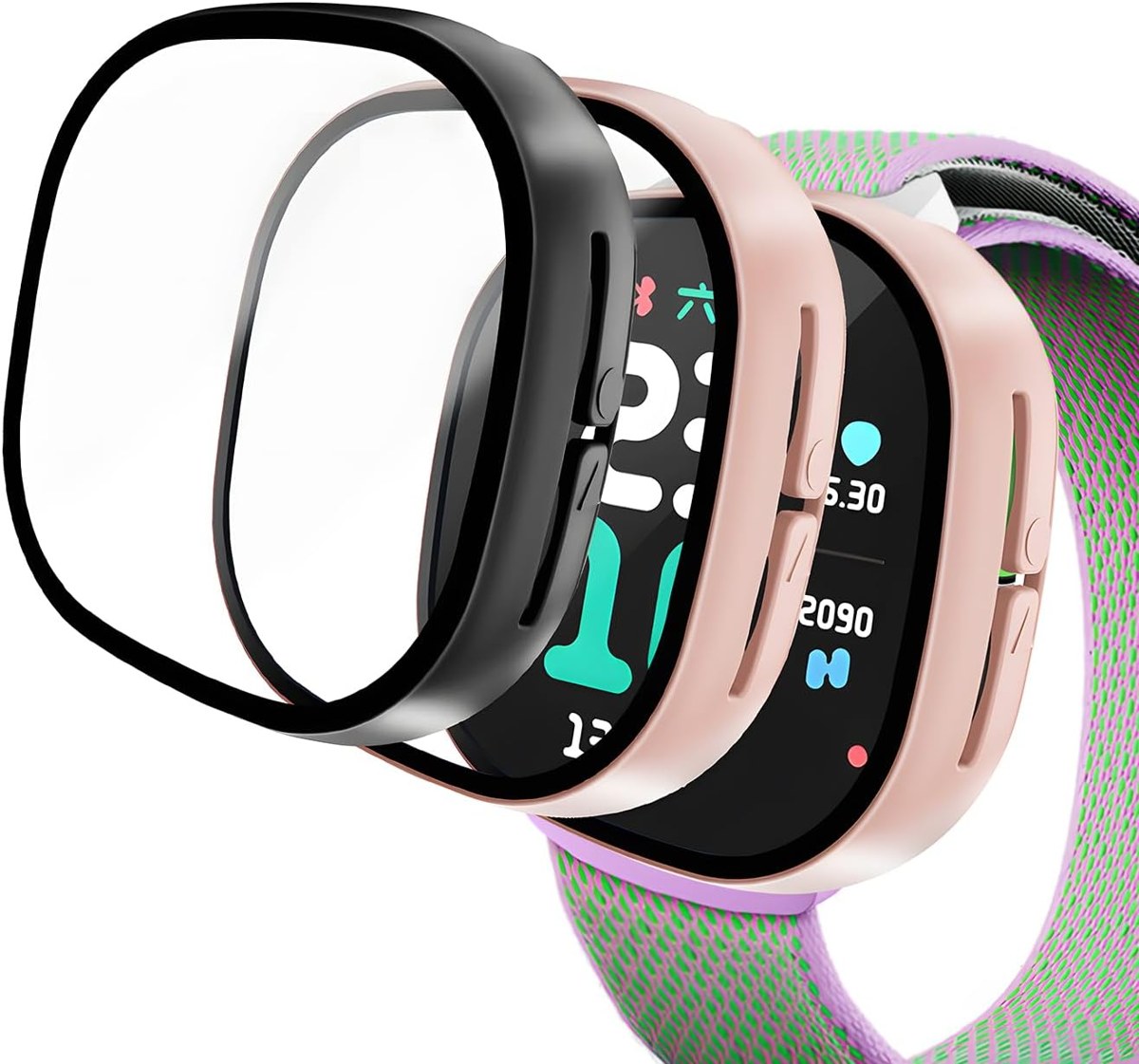 Suoman Fitbit Ace LTE Kids Case, 2-Pack