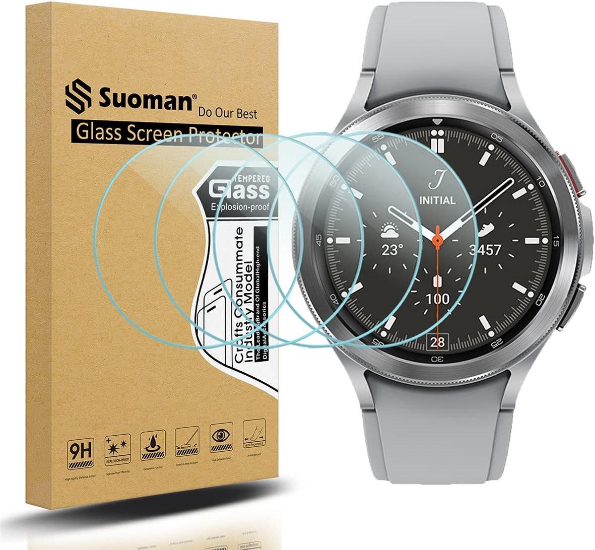 Suoman Watch 4 Classic Glass, 42mm