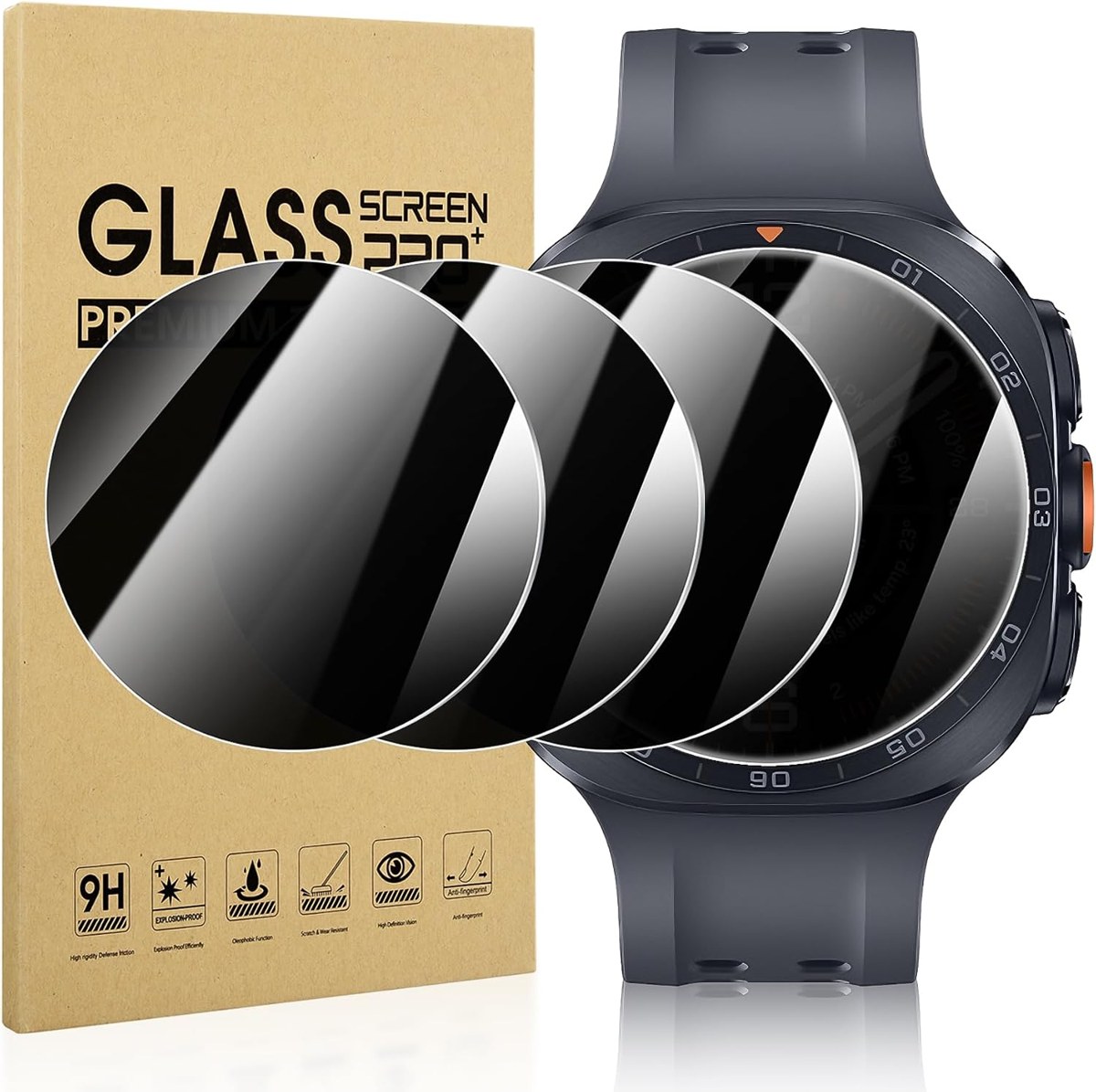 Suoman Watch 9 Ultra 2 Privacy Glass
