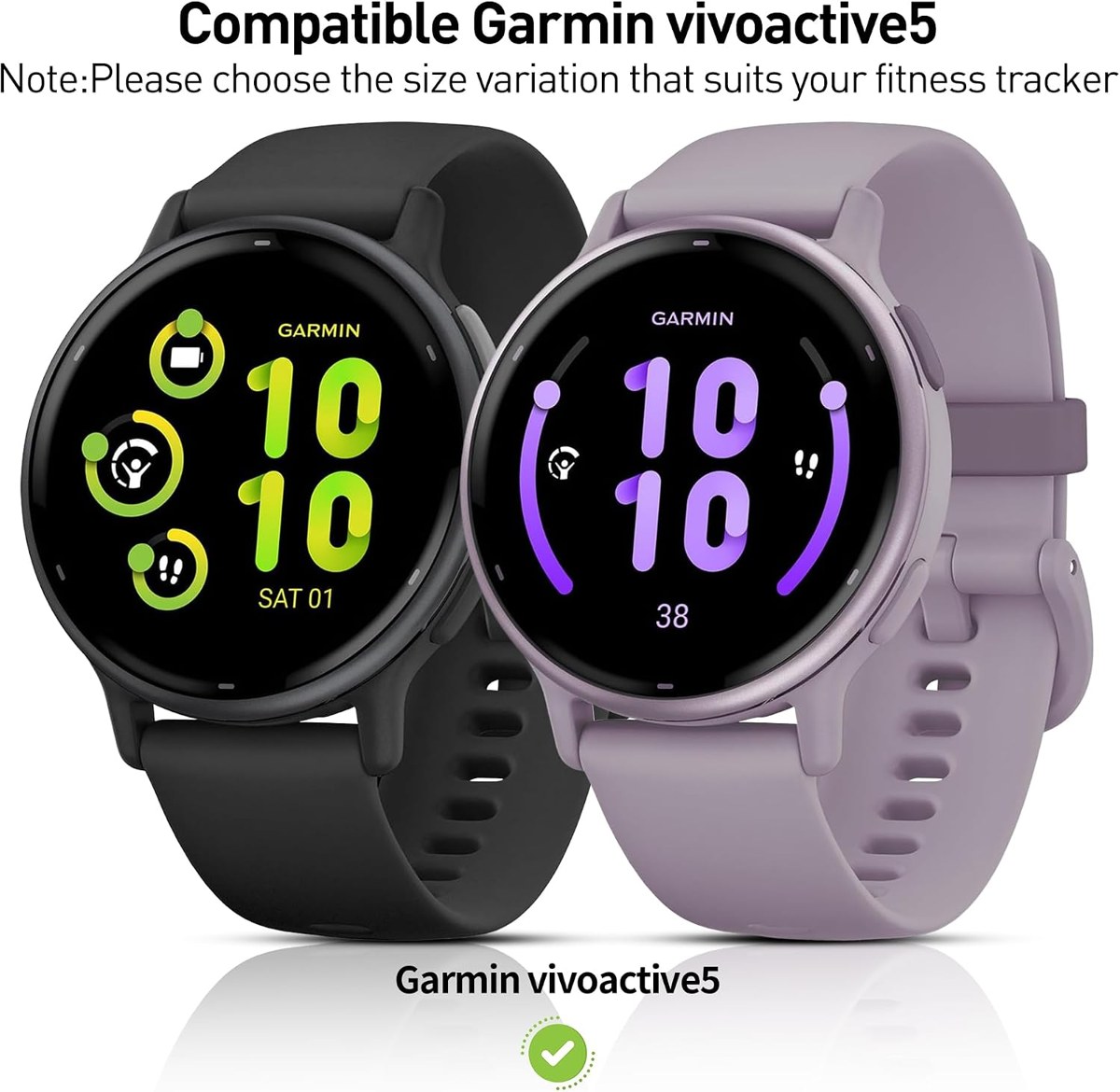 Suoman vivoactive 5 Case, 2-Pack detail