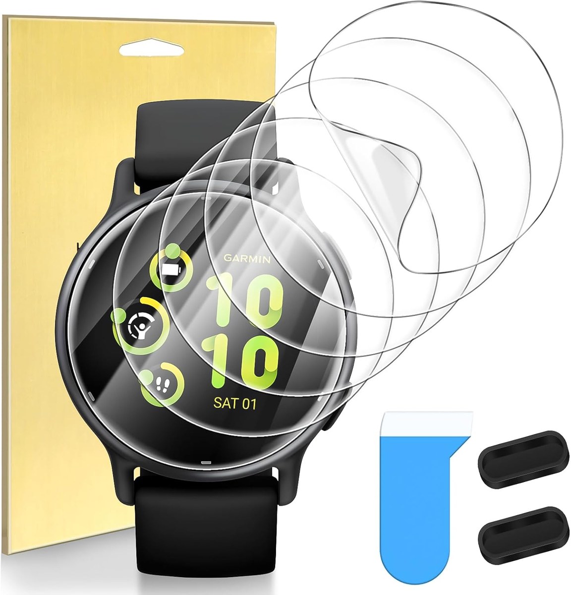 Suoman vivoactive 5 TPU Film + Plugs
