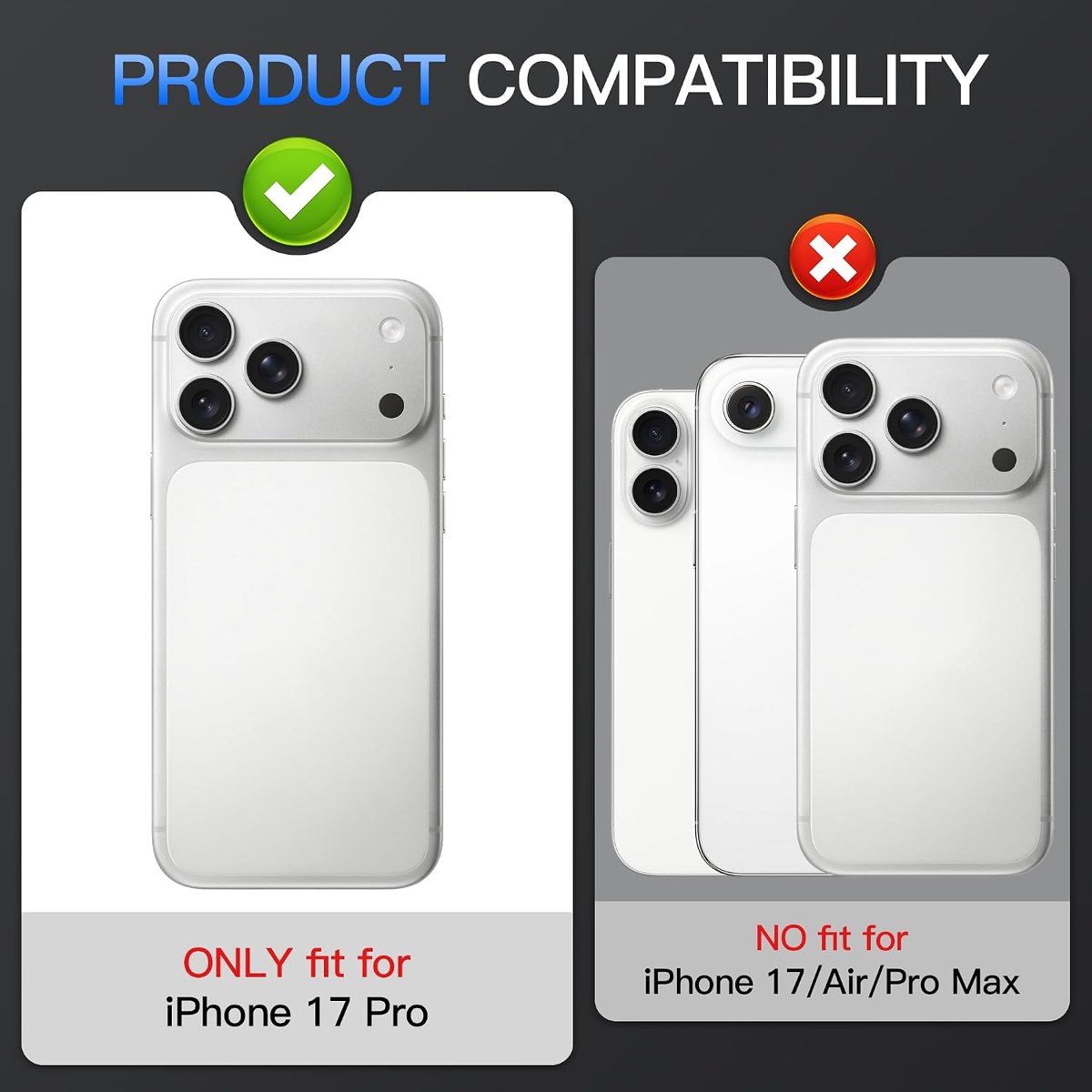 Suoman iPhone 17 Pro Lens Cover detail